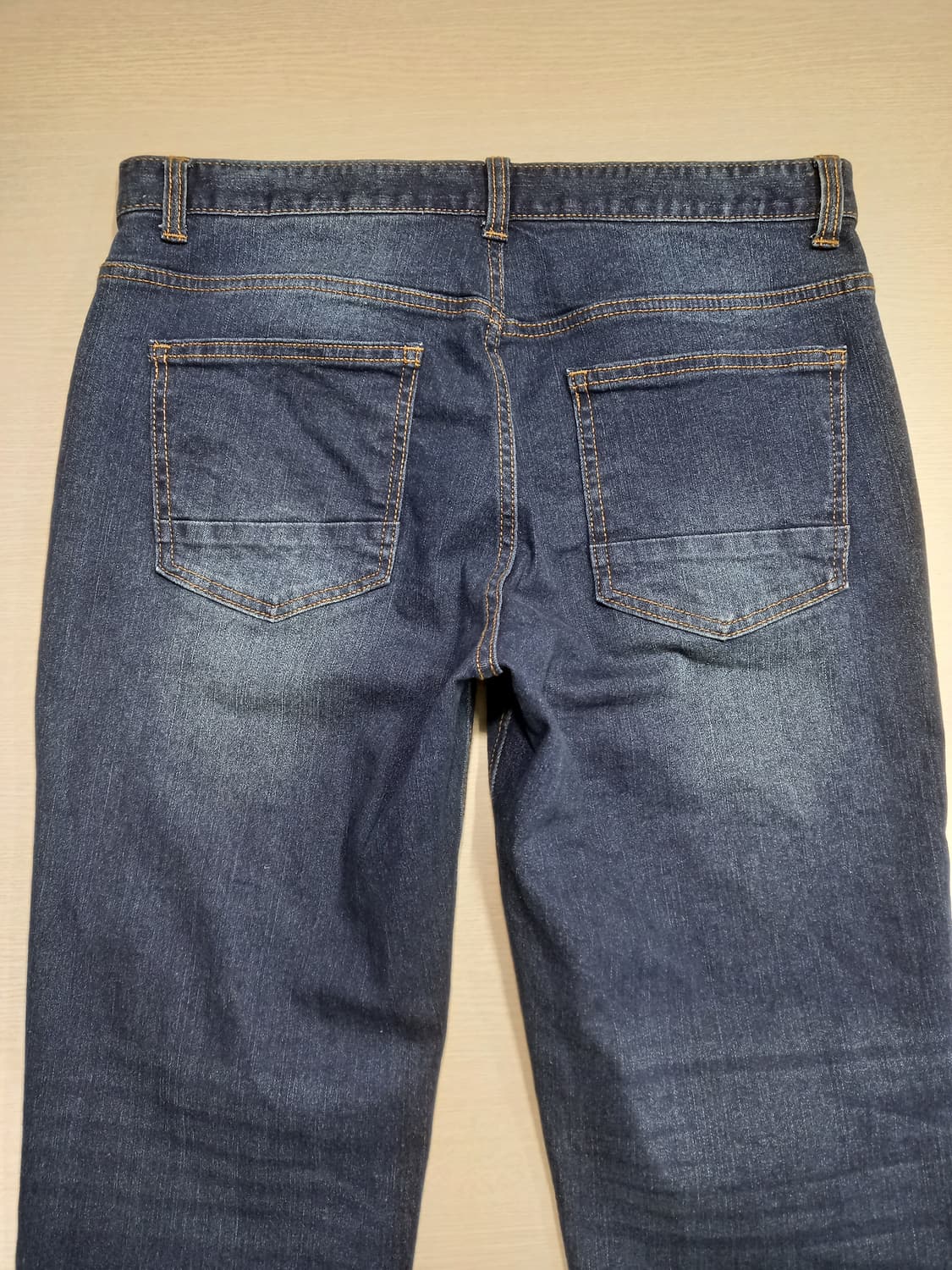 33 POLHAM 워싱 스판 테이퍼드핏 슬림일자진 33-448 상품이미지4