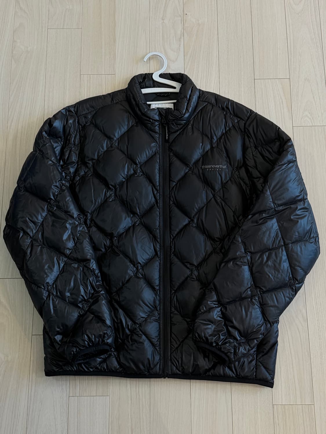 디스이즈네버댓 울트라라이트 다운자켓 블랙 L 상품이미지1