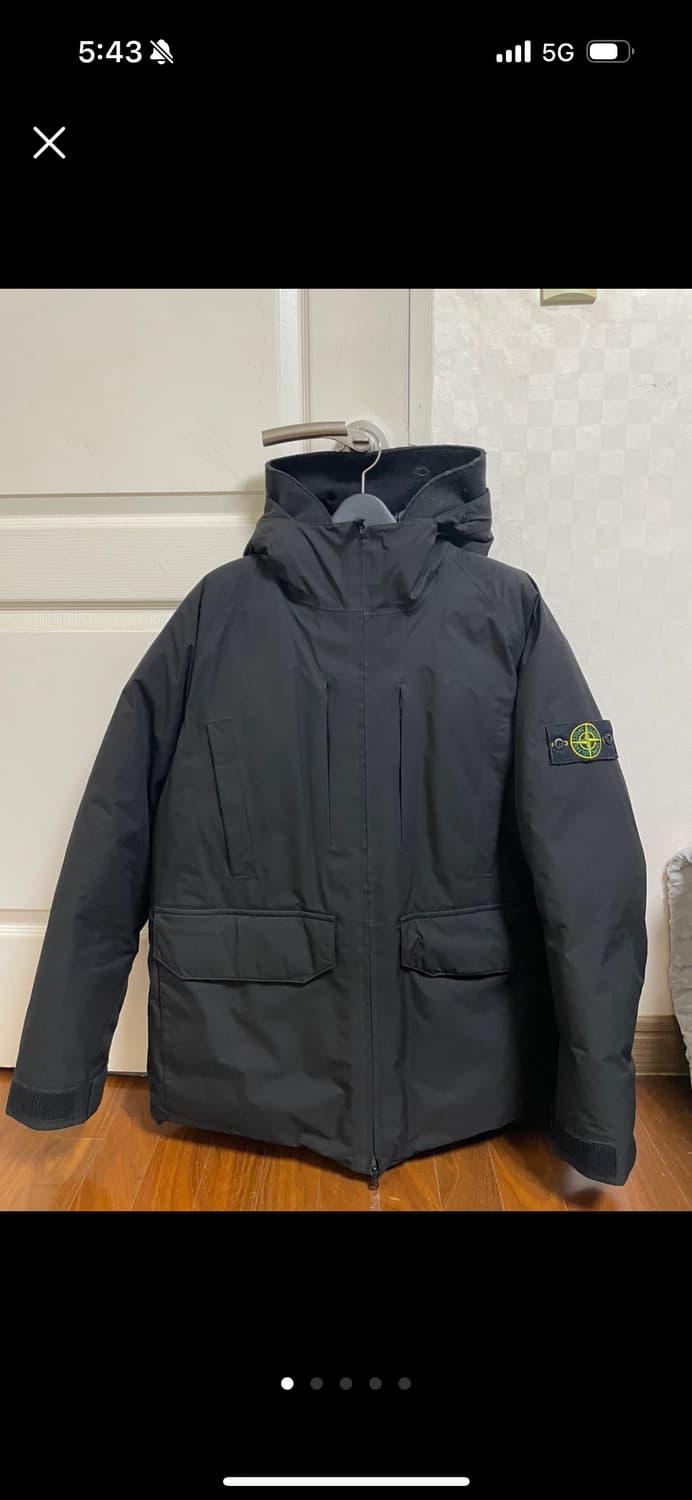 스톤아일랜드 립스탑 고어택스 패딩 L 상품이미지1