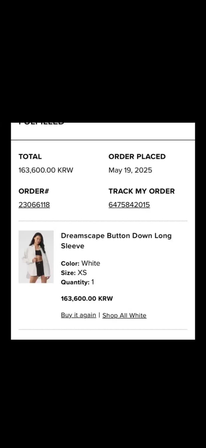 Aloyoga Dreamscape 셔츠 알로요가 셔츠 상품이미지6