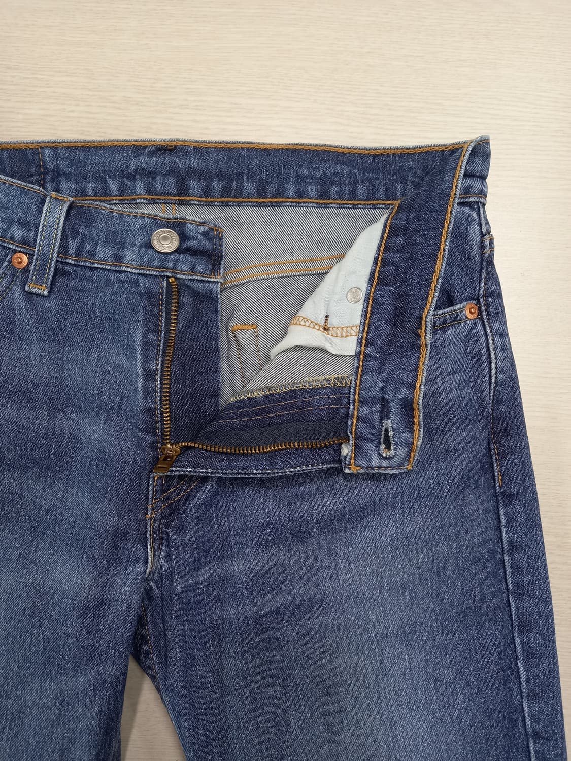 30 리바이스511 워싱 스판 슬림일자진 찢청 30-174 상품이미지7