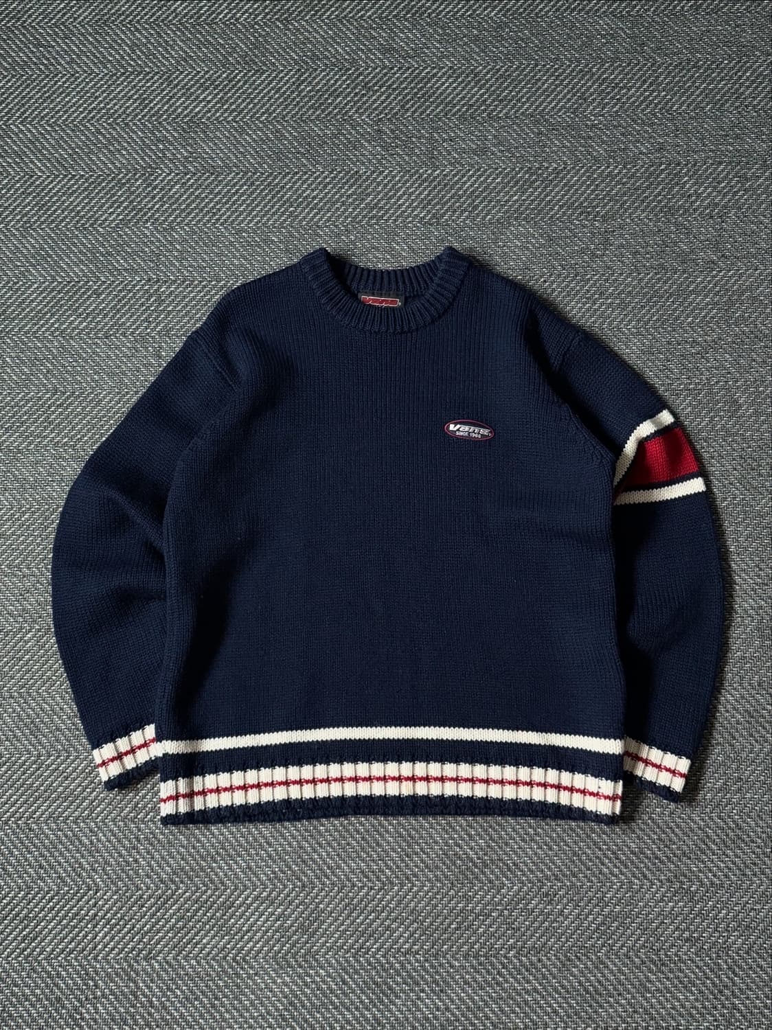 90s VANS 올드 반스 크루넥 울 빈티지 스웨터 (105) 상품이미지1