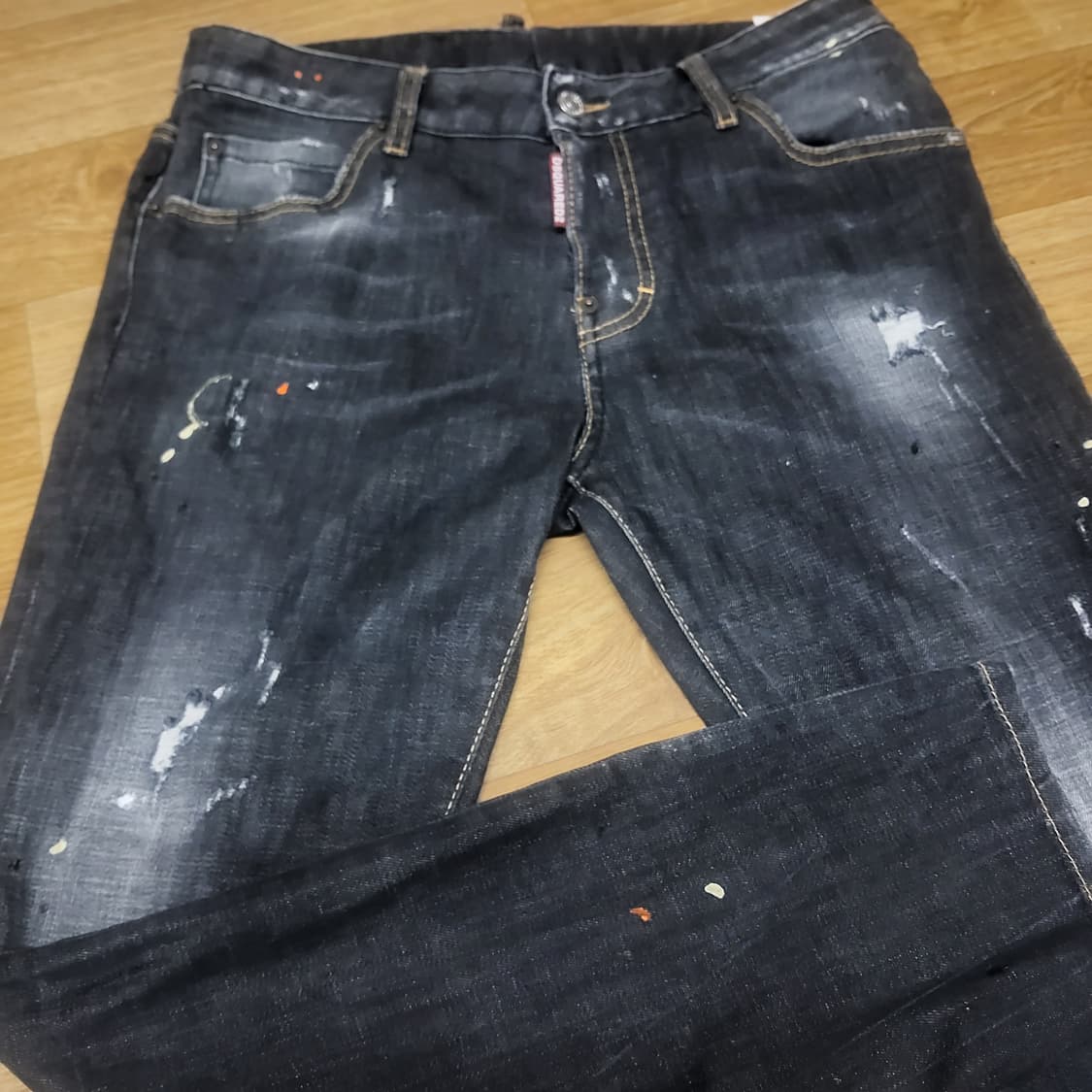 디스퀘어드2 블랙 데님 청바지 28 29 상품이미지2