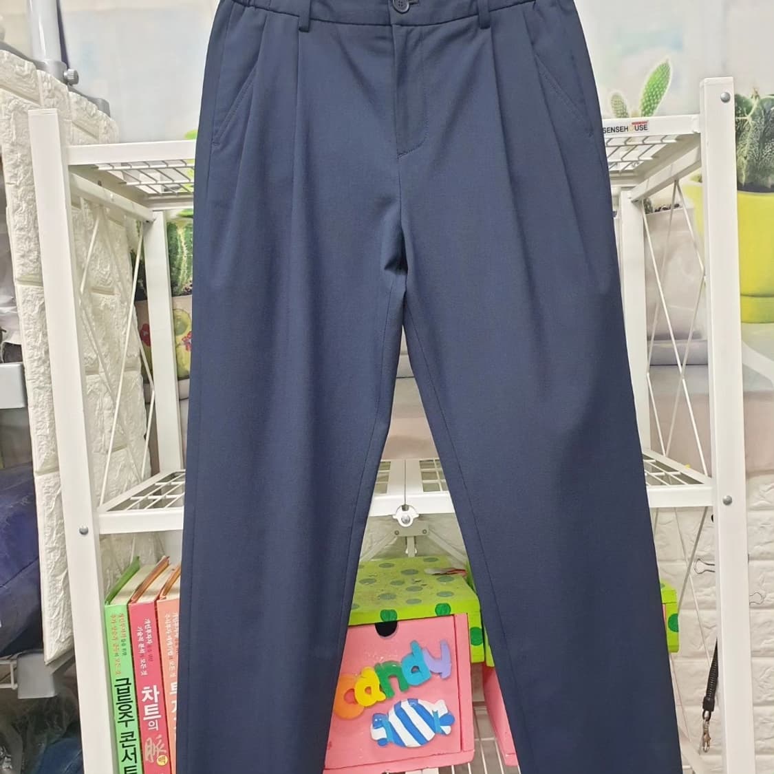 라코스테 여성바지 간절기 여자슬랙스 여성팬츠 (28) 상품이미지1