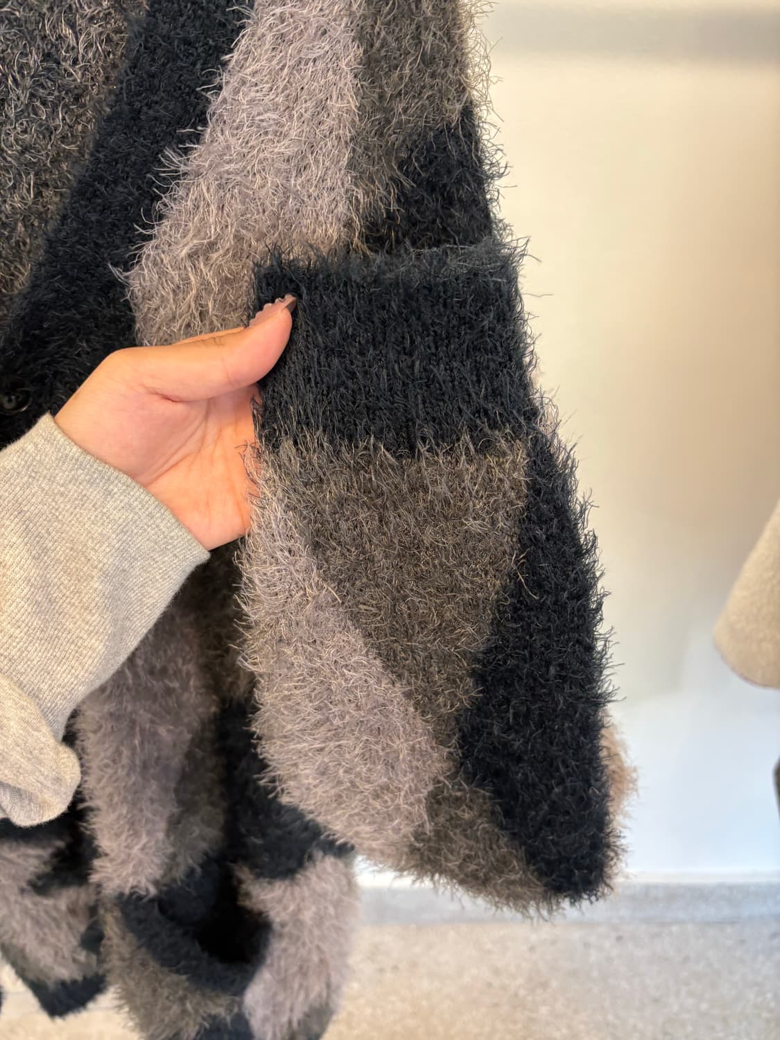 NUMBER (N)ine argyle knit cardigan 상품이미지7