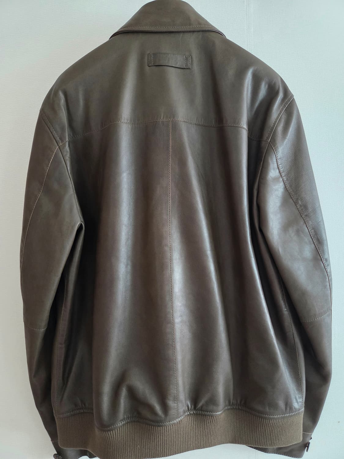 헨리코튼 램스킨 베지터블 레더 블루종 105 상품이미지3