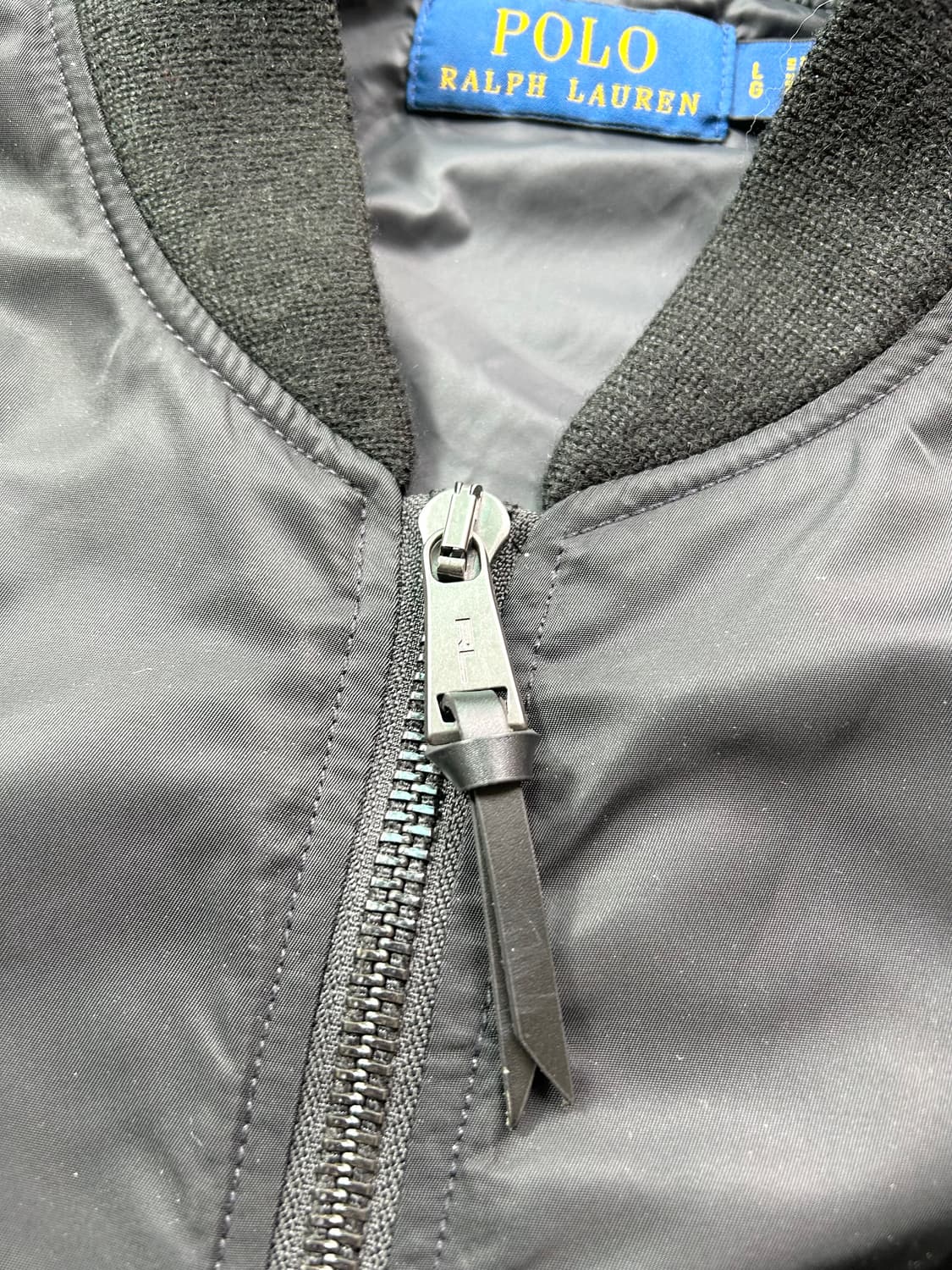 폴로 랄프로렌 나일론 Ma-1 항공점퍼 자켓 L 상품이미지4