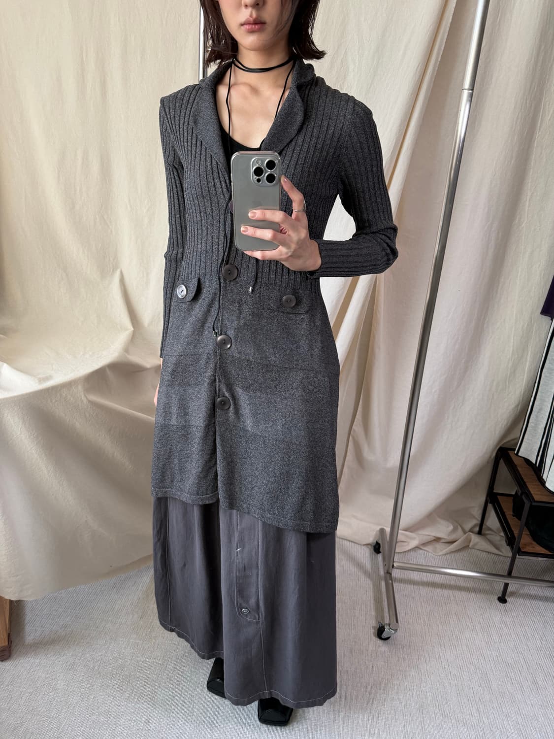 Vintage Knit Cardigan 상품이미지1