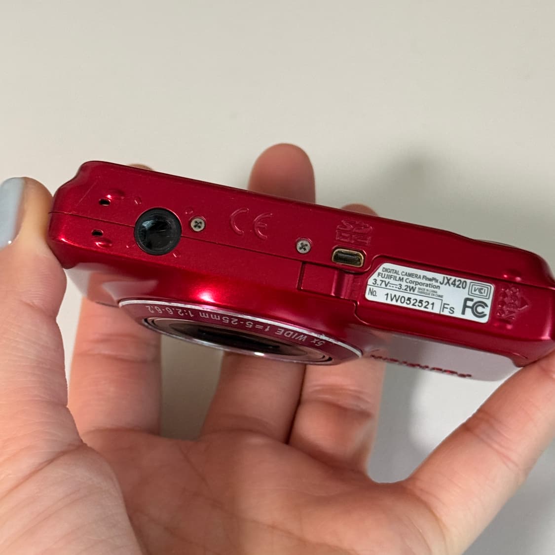 후지필름 파인픽스 jx420 빈티지 디카 디지털카메라 레드 상품이미지6