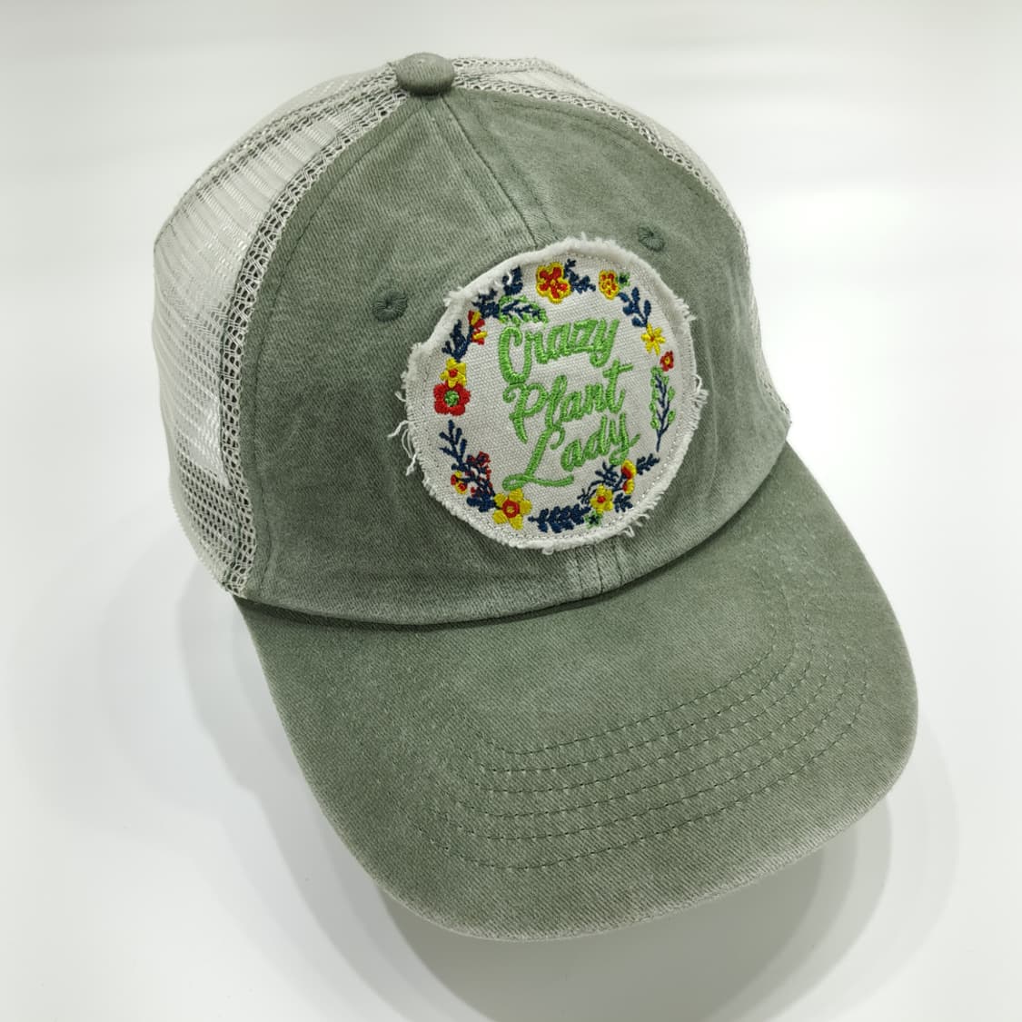 Market & Layne Floral 패치 메쉬 트러커캡 P1335 상품이미지2