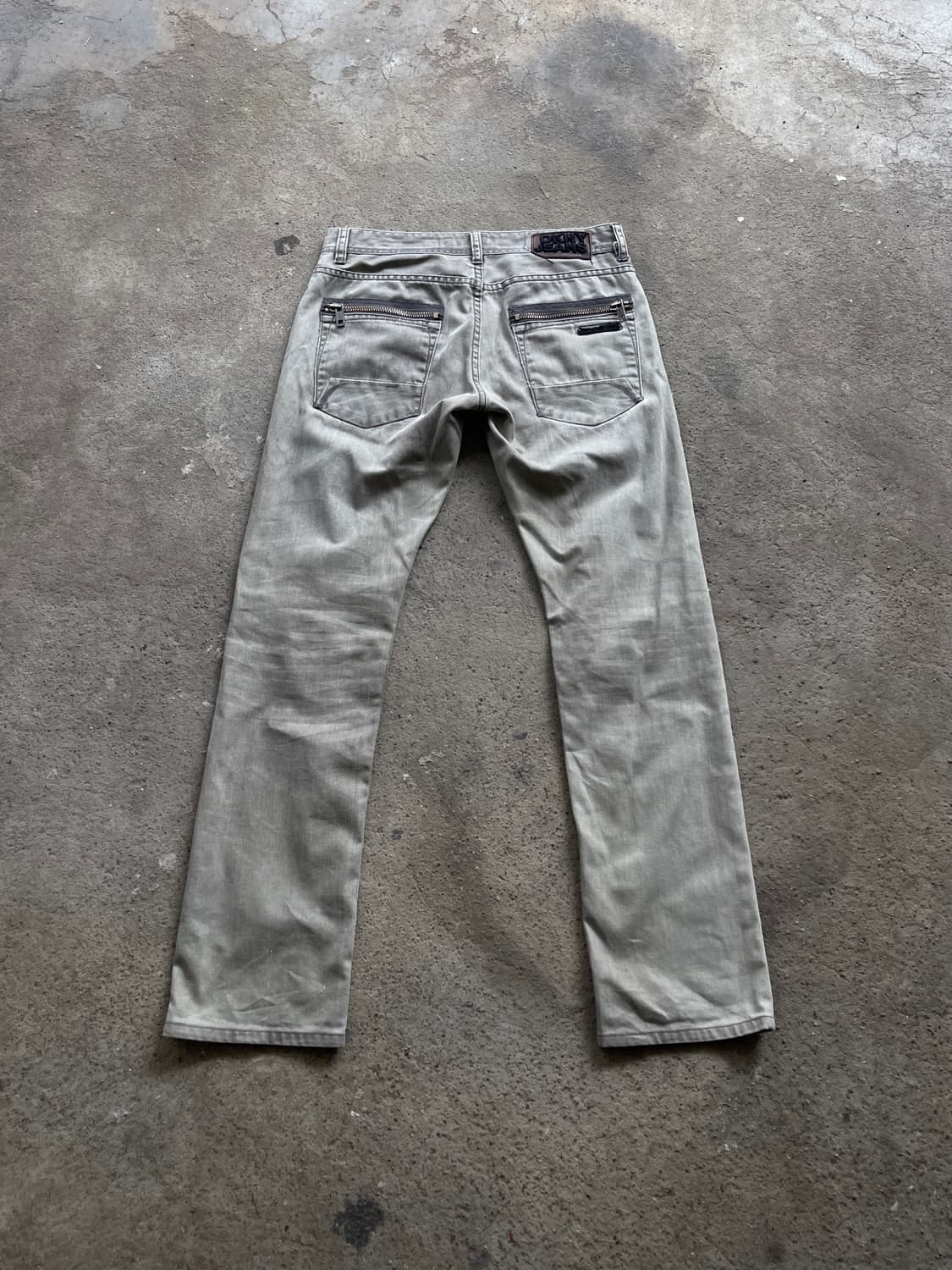 back zipper straight jean 상품이미지5