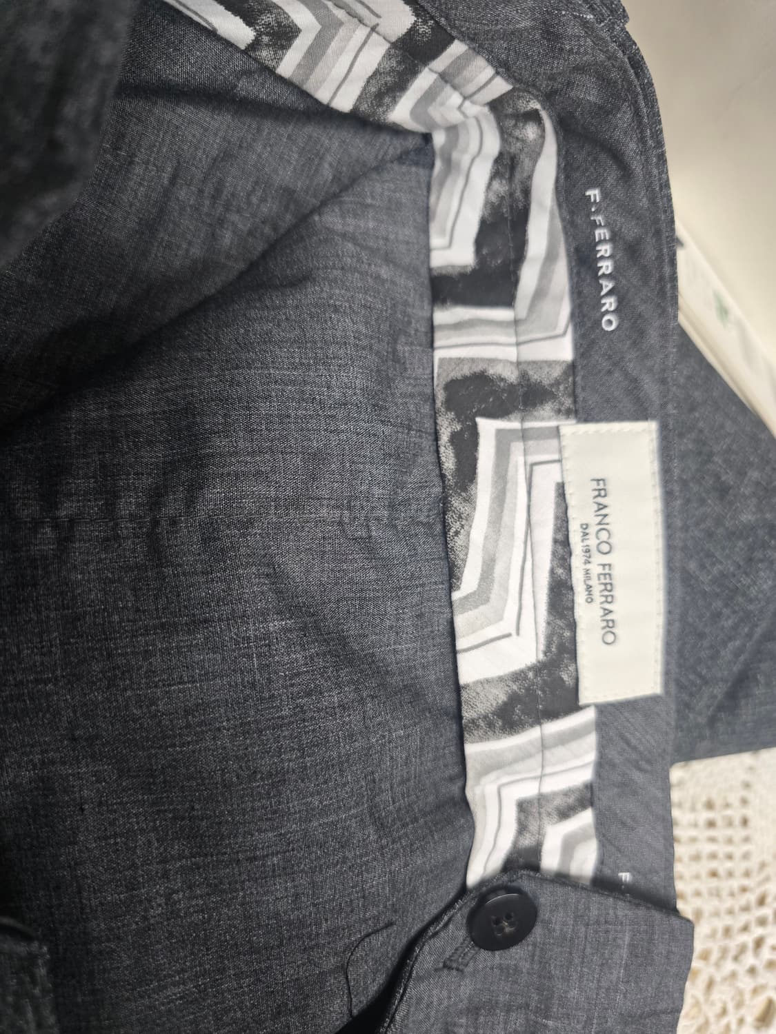 새상품)프랑코페라로 바지 82(33)3계절용 상품이미지3