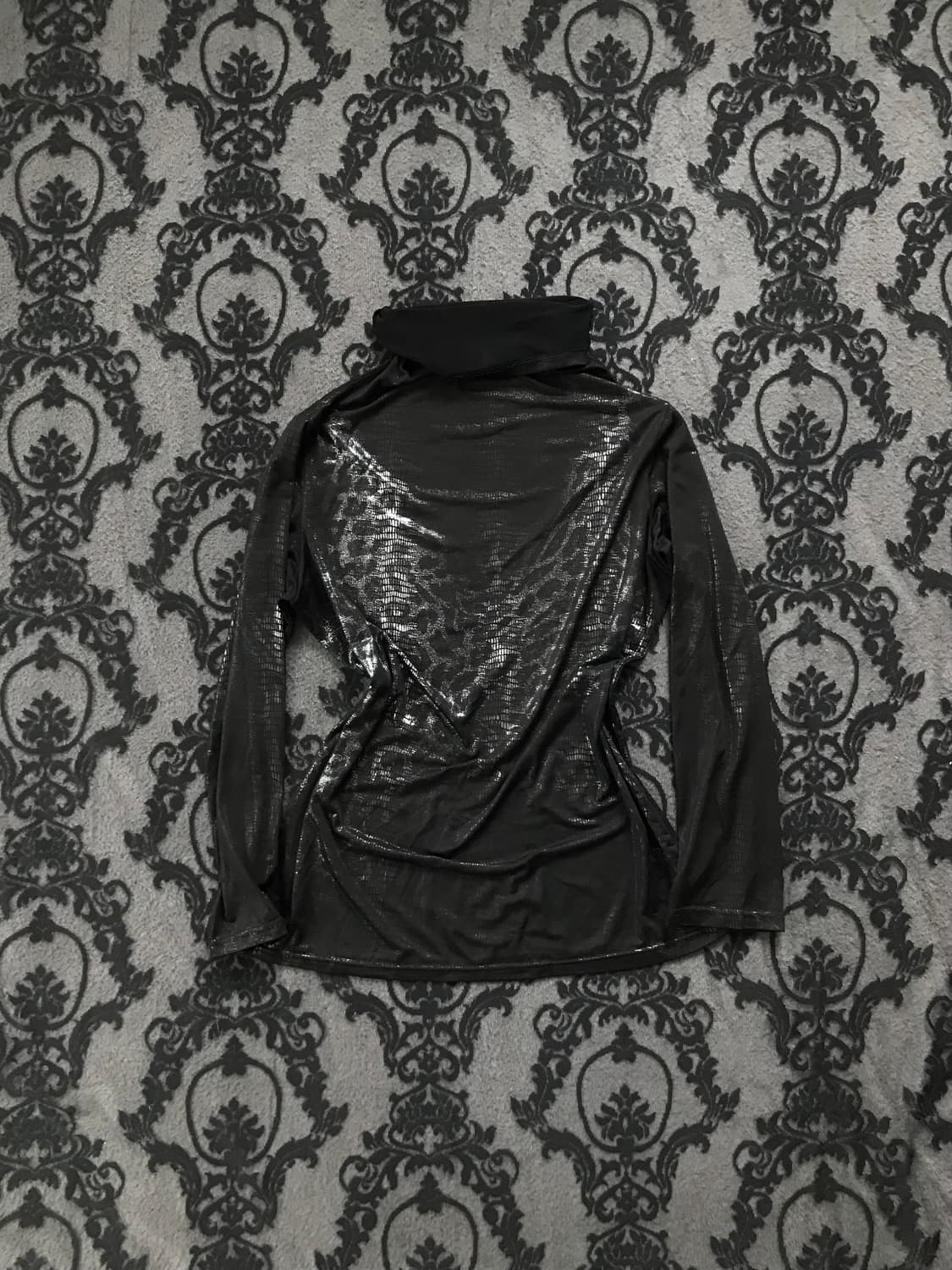 테크웨어 펑크 호피 하이넥 롱슬리브 상품이미지1