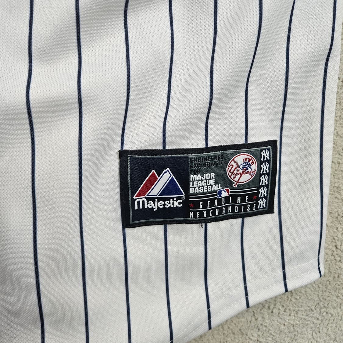 마제스틱 뉴욕 양키스 베이스볼 져지 상품이미지3