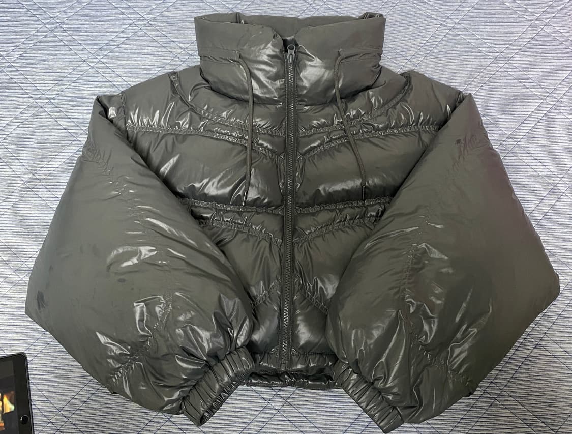 미스치프 에일리언 다운 자켓 카키 S 상품이미지3