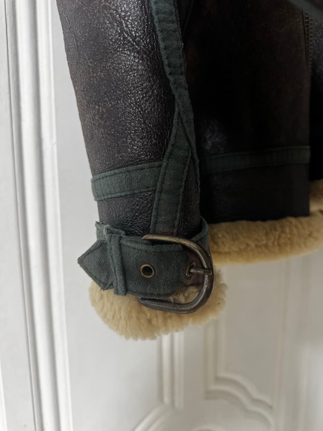 스투시 90s B-3 시어링 무스탕 B3 자켓 L 사이즈  상품이미지5