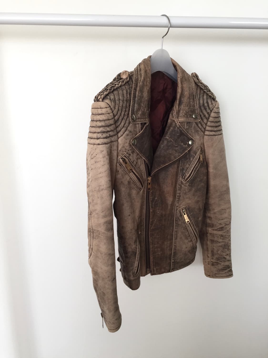 Grunge 00s embroidery design Jacket 상품이미지2