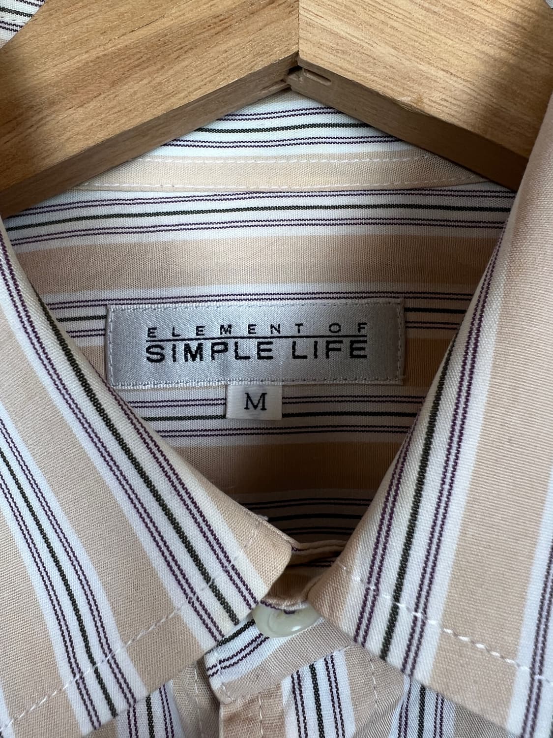 Element of Simple Life 스트라이프 셔츠 M 상품이미지3