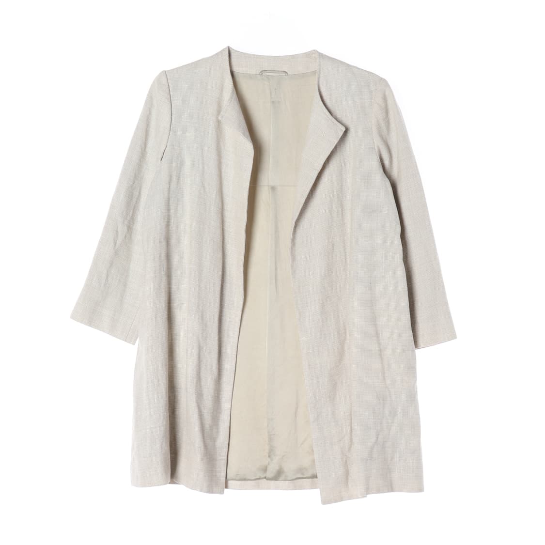 [M]KITON키톤 실크 린넨 캐미시어 노버튼 자켓 재킷
 상품이미지1