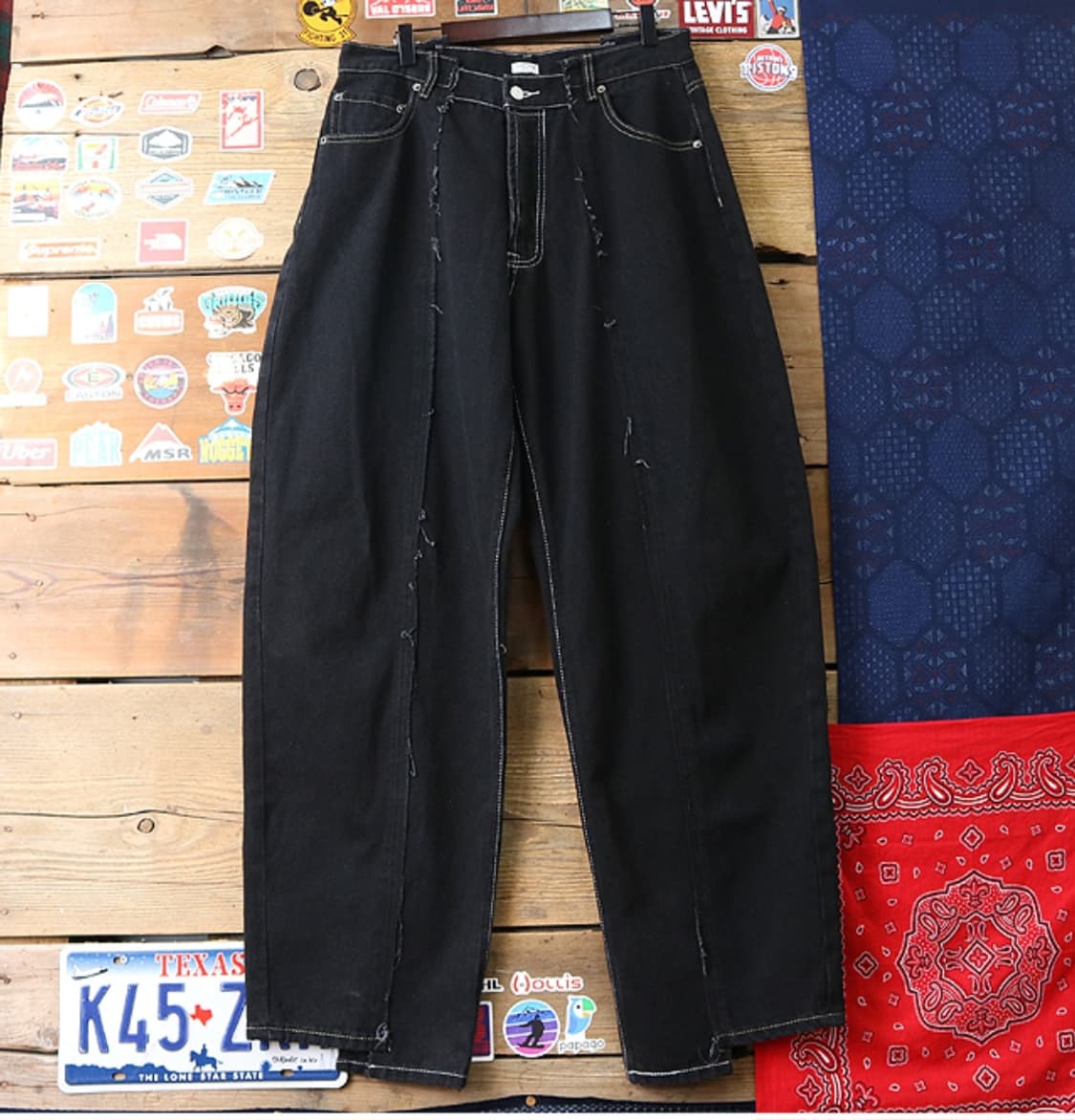 
일본판 OLD PARK 올드 파크 리바이스 와이드 핏 커스텀 데님

 상품이미지2