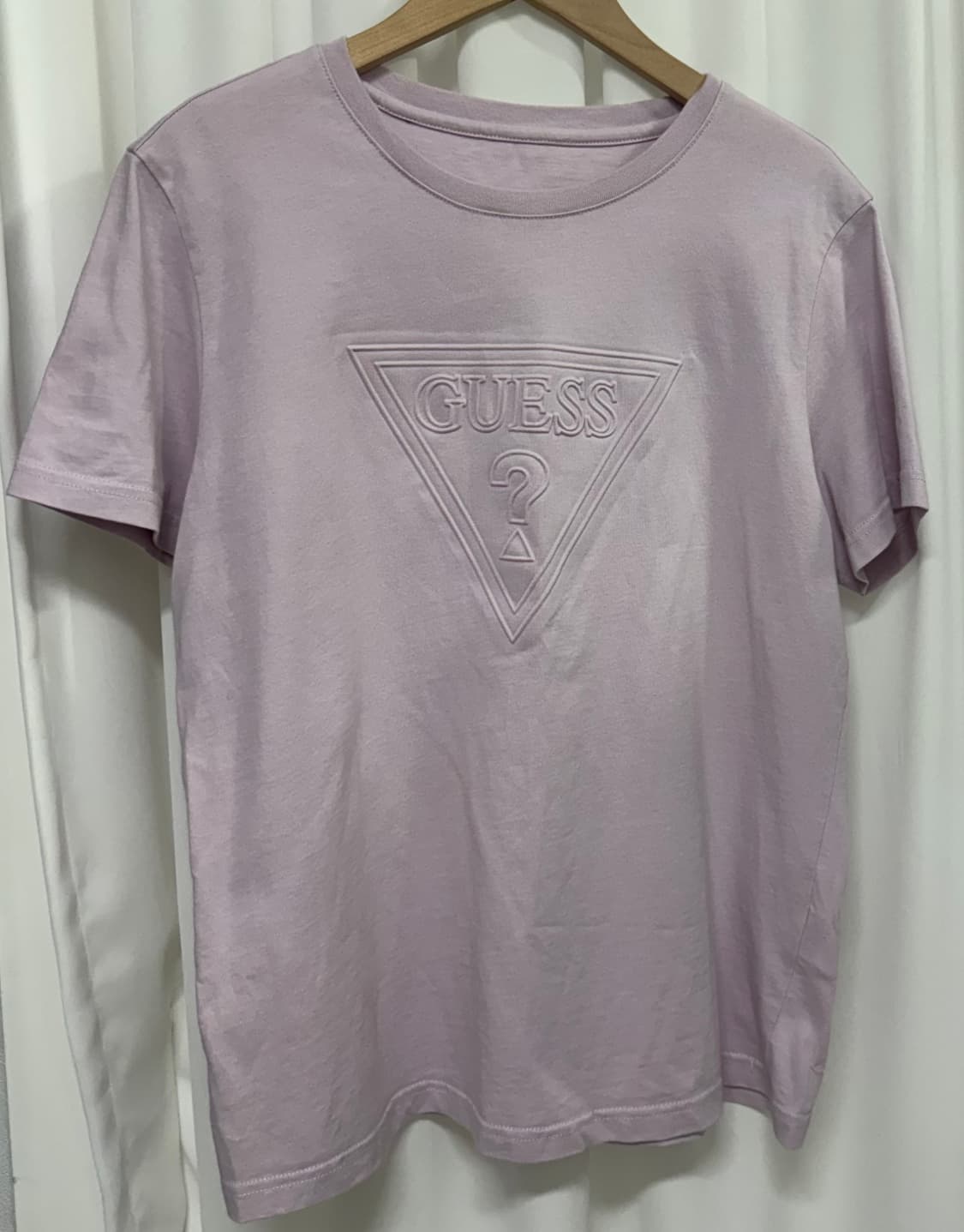 GUESS 게스 반팔티 라일락 상품이미지5