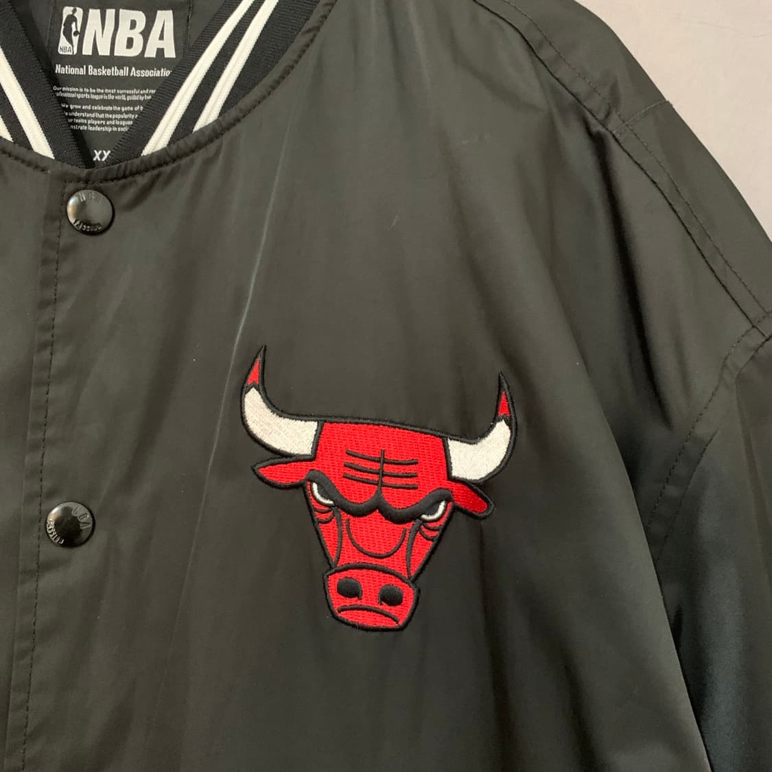 XXL NBA 시카고불스 빅사이즈 바시티 스타디움 자켓 상품이미지4