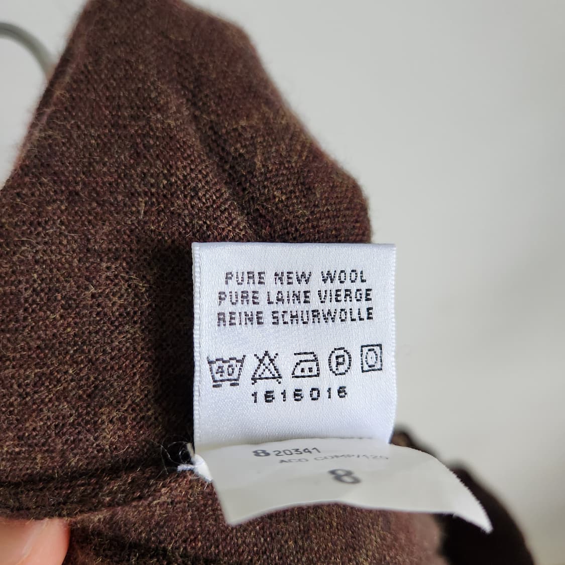 Il Granchio 일 그란치오 퓨어 뉴 울 니트(ITALYmade) 상품이미지7