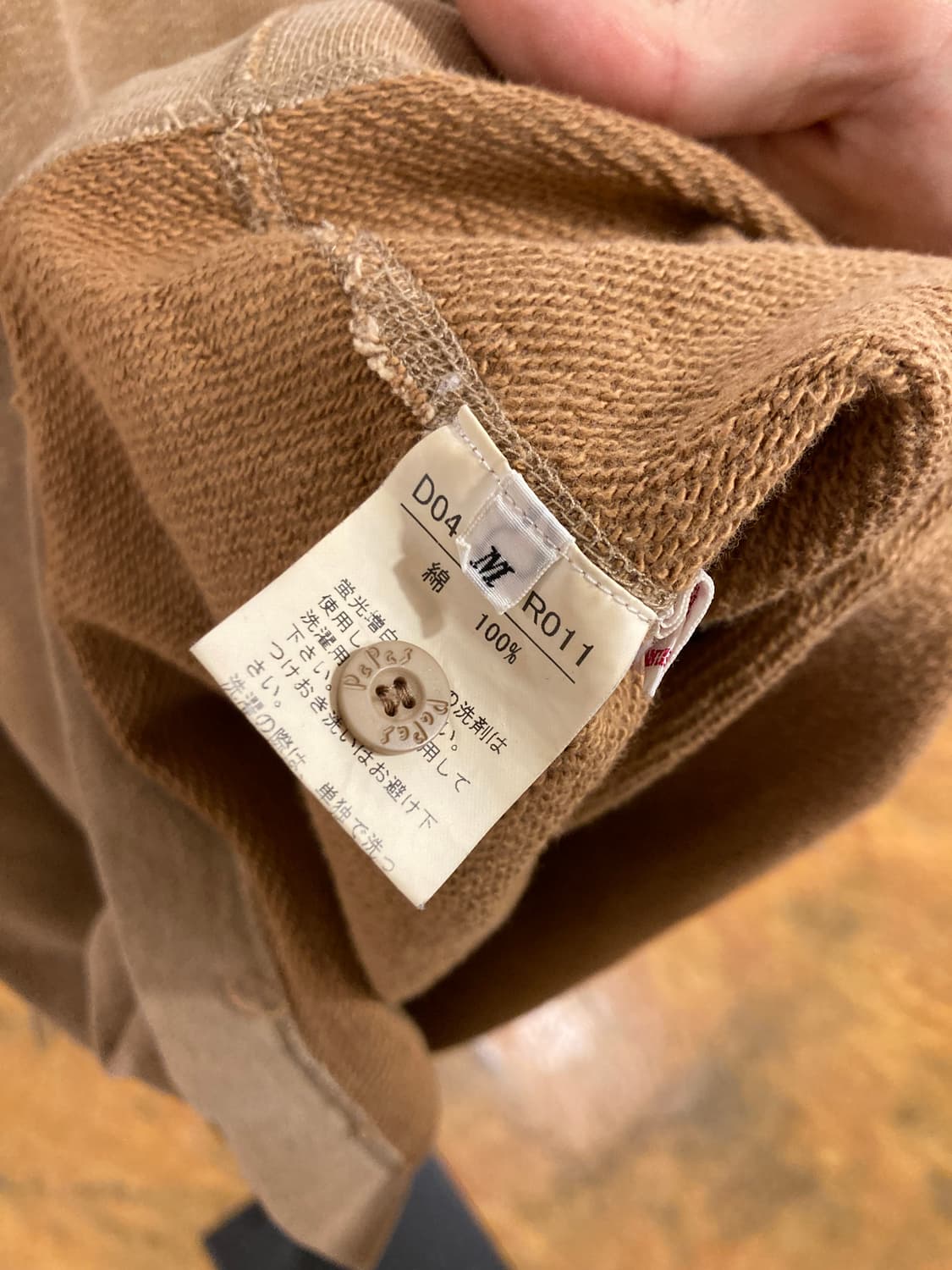 빈티지 헨리넥 코튼 스웨트셔츠 상품이미지9