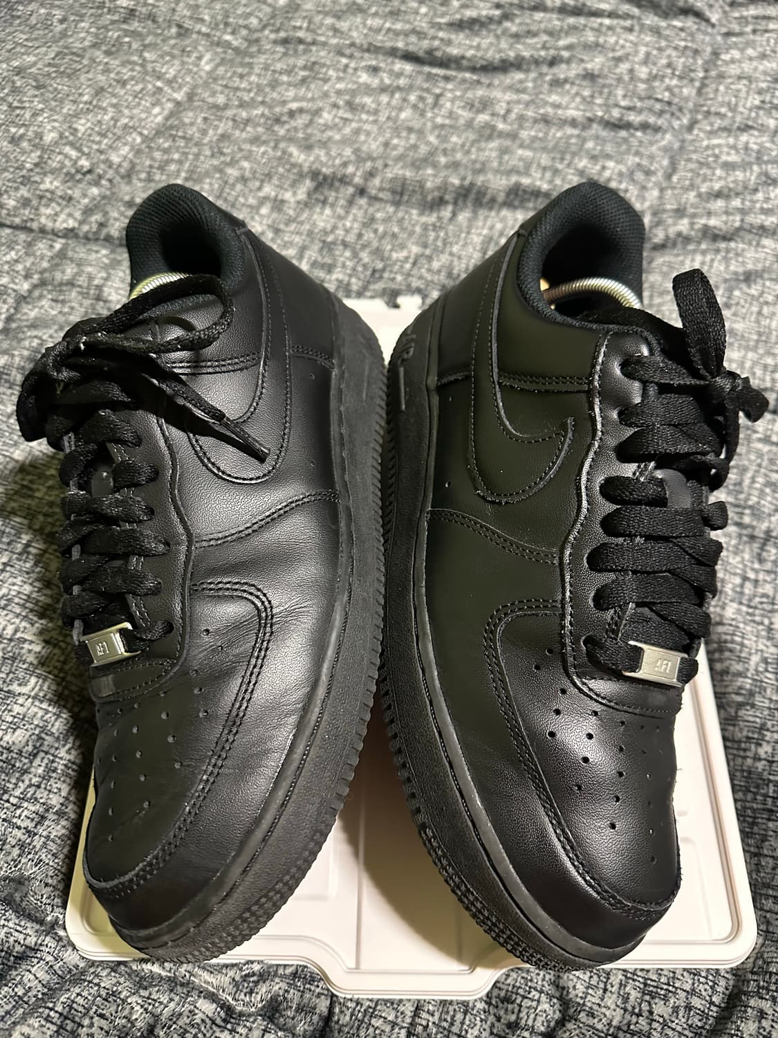 (260)나이키 에어포스 블랙 상품이미지3