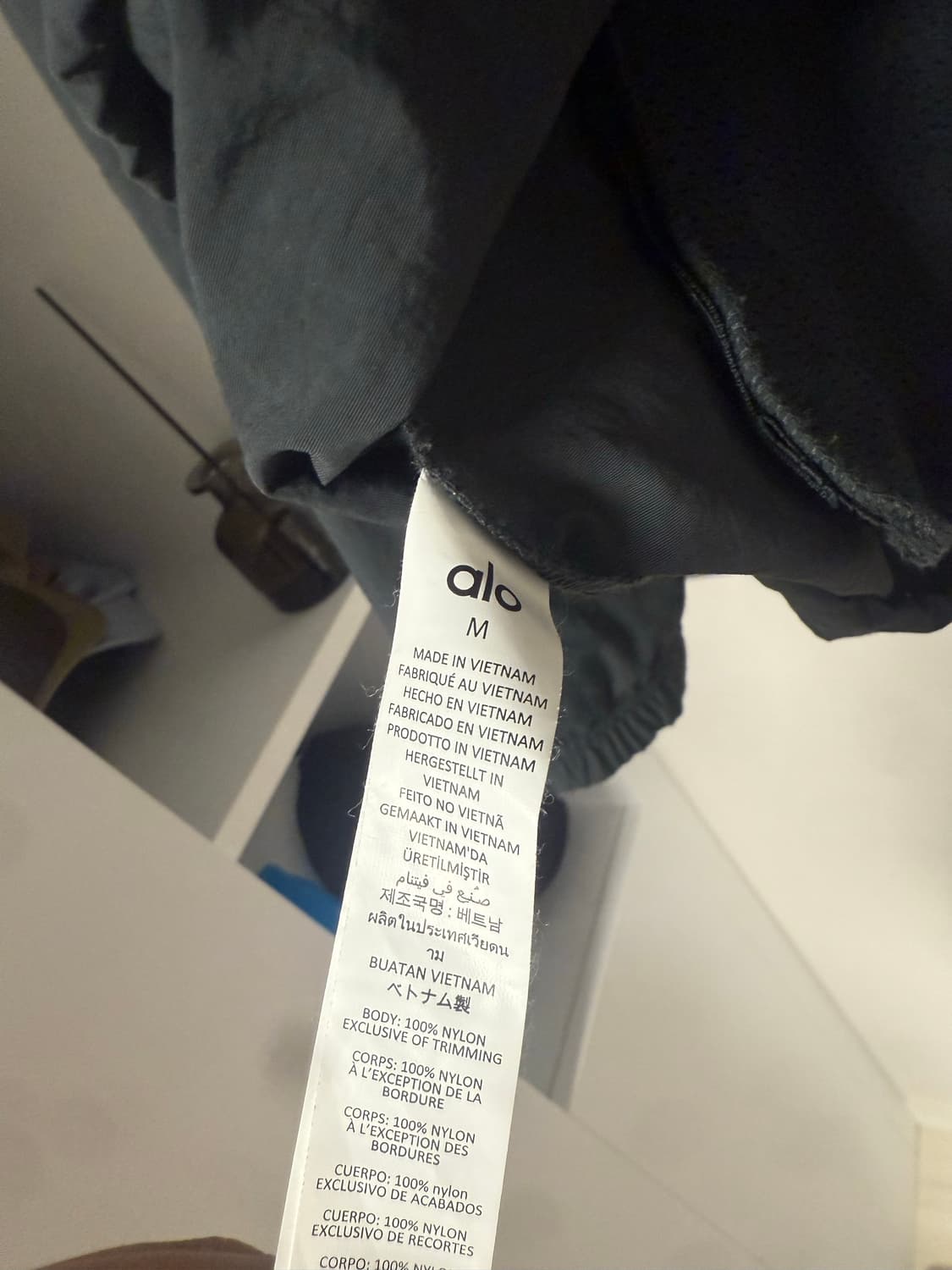 ALO 알로 우븐 반집업 바람막이 상품이미지4