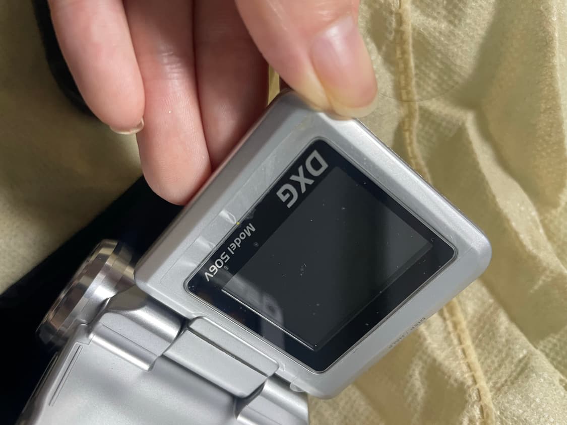 빈티지 카메라 캠코더 DXG 506v  상품이미지5