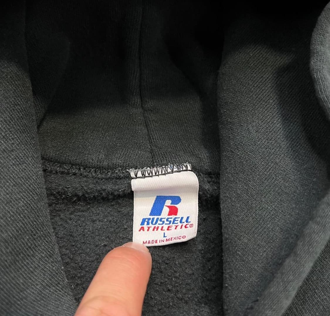 90‘s 빈티지 Russell Athletic 후드티 L 상품이미지4