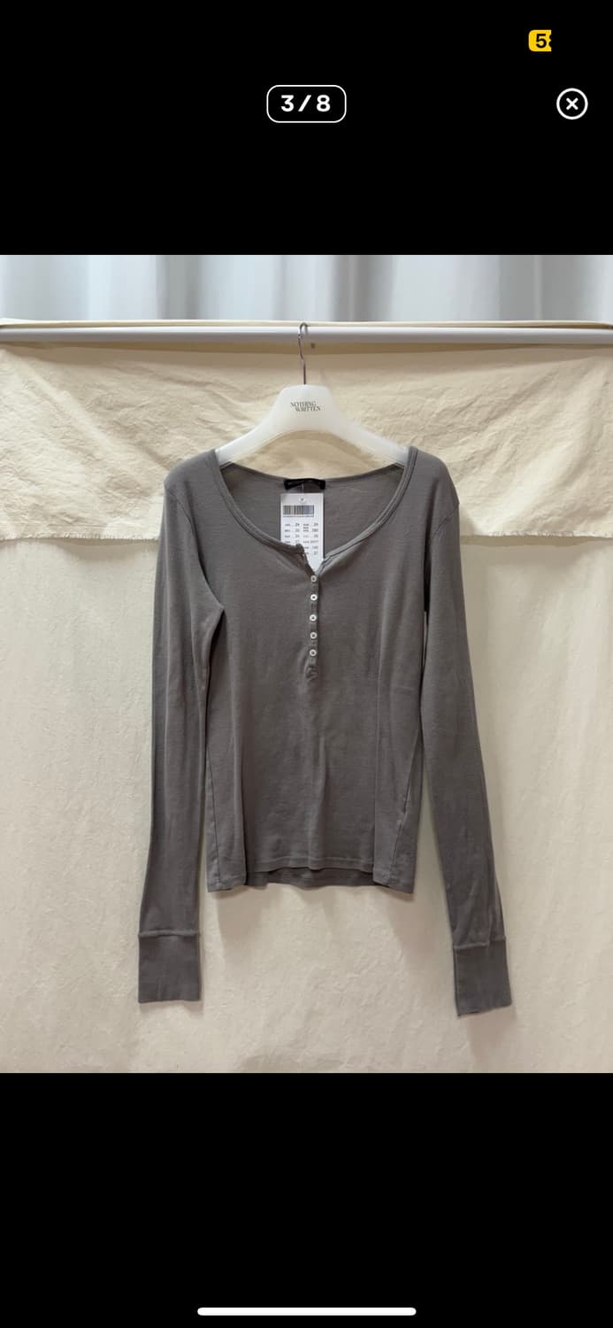 브랜디멜빌 기본티 긴팔 헨리넥 상품이미지1