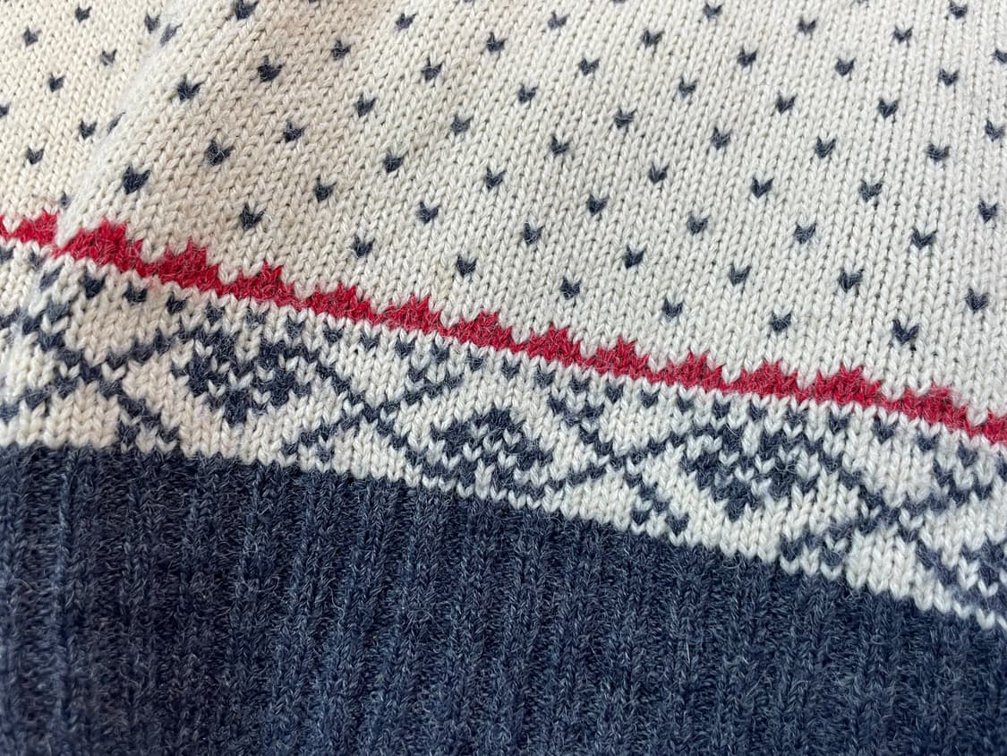 빈티지 노르딕 코위찬 숄카라 니트 가디건 J03774 상품이미지7