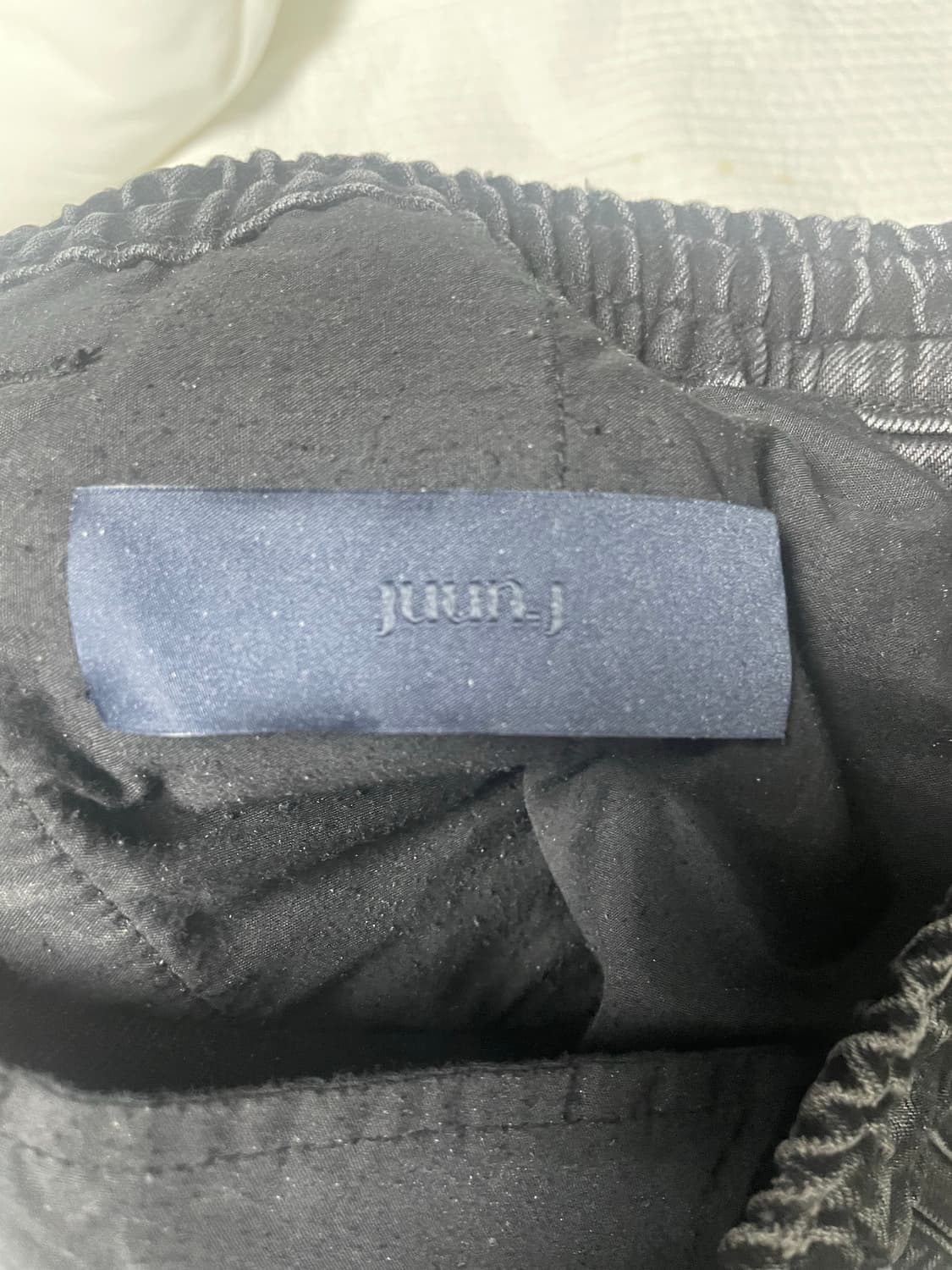 준지 22SS 블랙 티테일 트랙 조거 데님 팬츠 48Size 상품이미지6