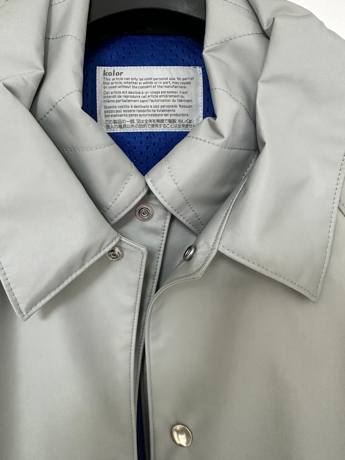 kolor 레이어드 코치자켓 상품이미지3