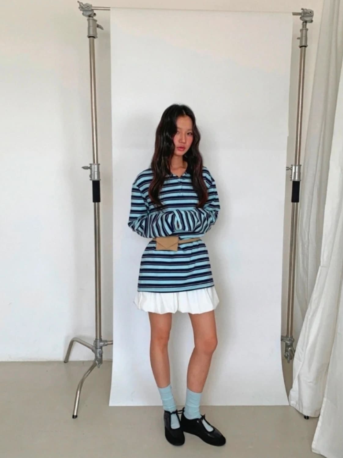 무드인사이드 우먼 벌룬 미니스커트 상품이미지4