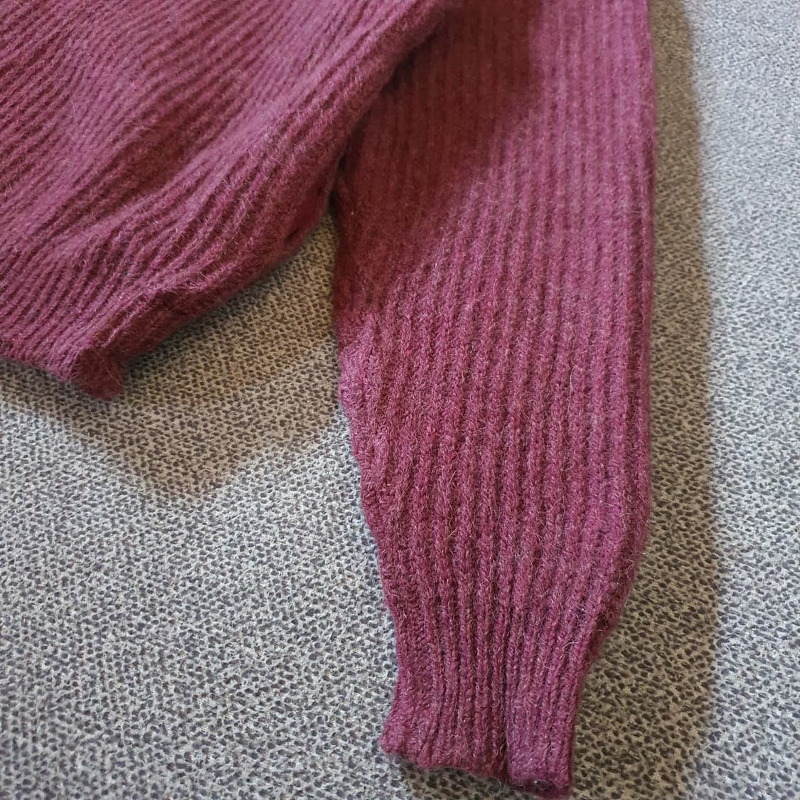 80s L.L.Bean made in u.s.a 울 집업 no.38 상품이미지7