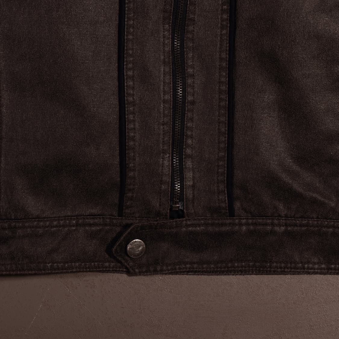 아르마니 진스 코팅 집업자켓 상품이미지5