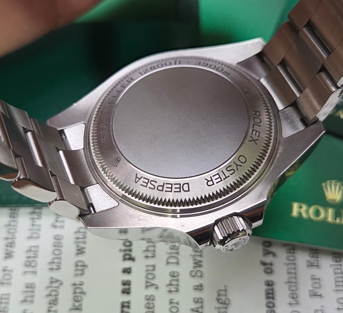 롤렉스 씨드웰러 딥씨44 디블루 126660 오토매틱  상품이미지7