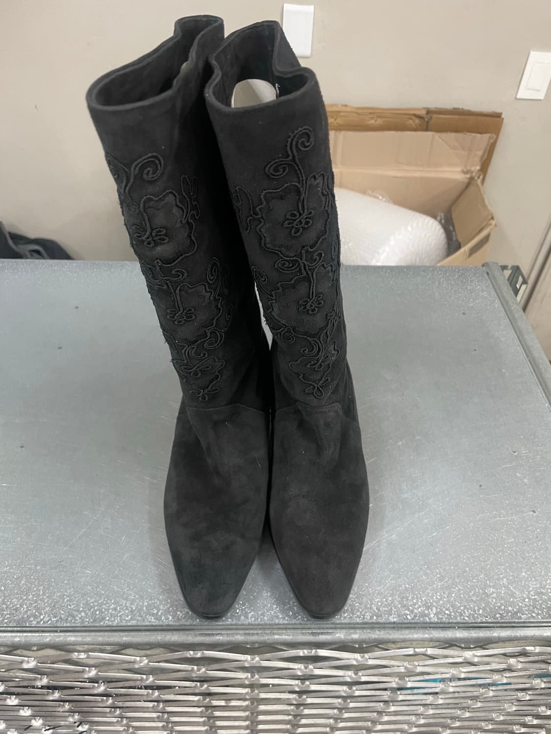 발렌시아가 웨스턴 스웨이드 롱부츠 6.5 (gr-4283) 상품이미지5