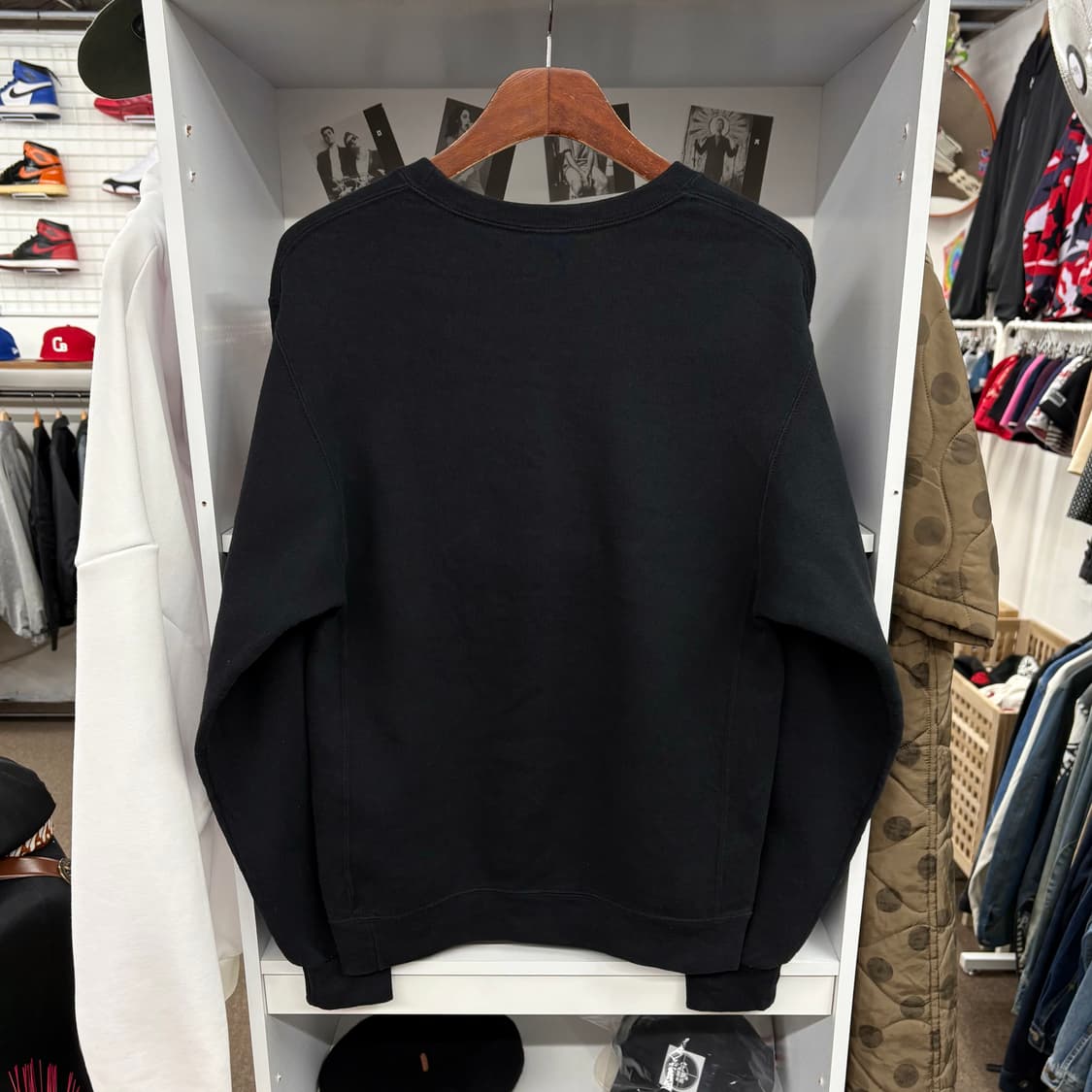 (L) 러셀 프린팅 라운드 맨투맨 상품이미지3