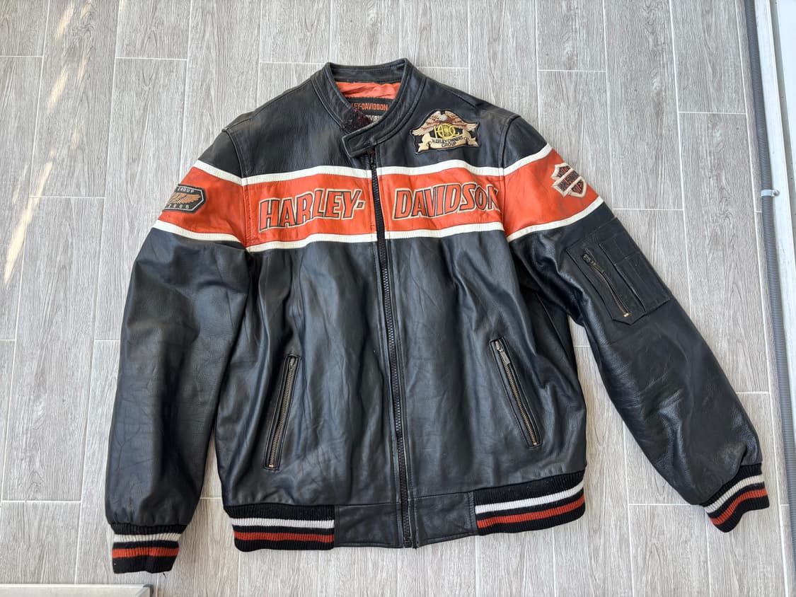 Harley-Davidson Classic Leather Biker  상품이미지3