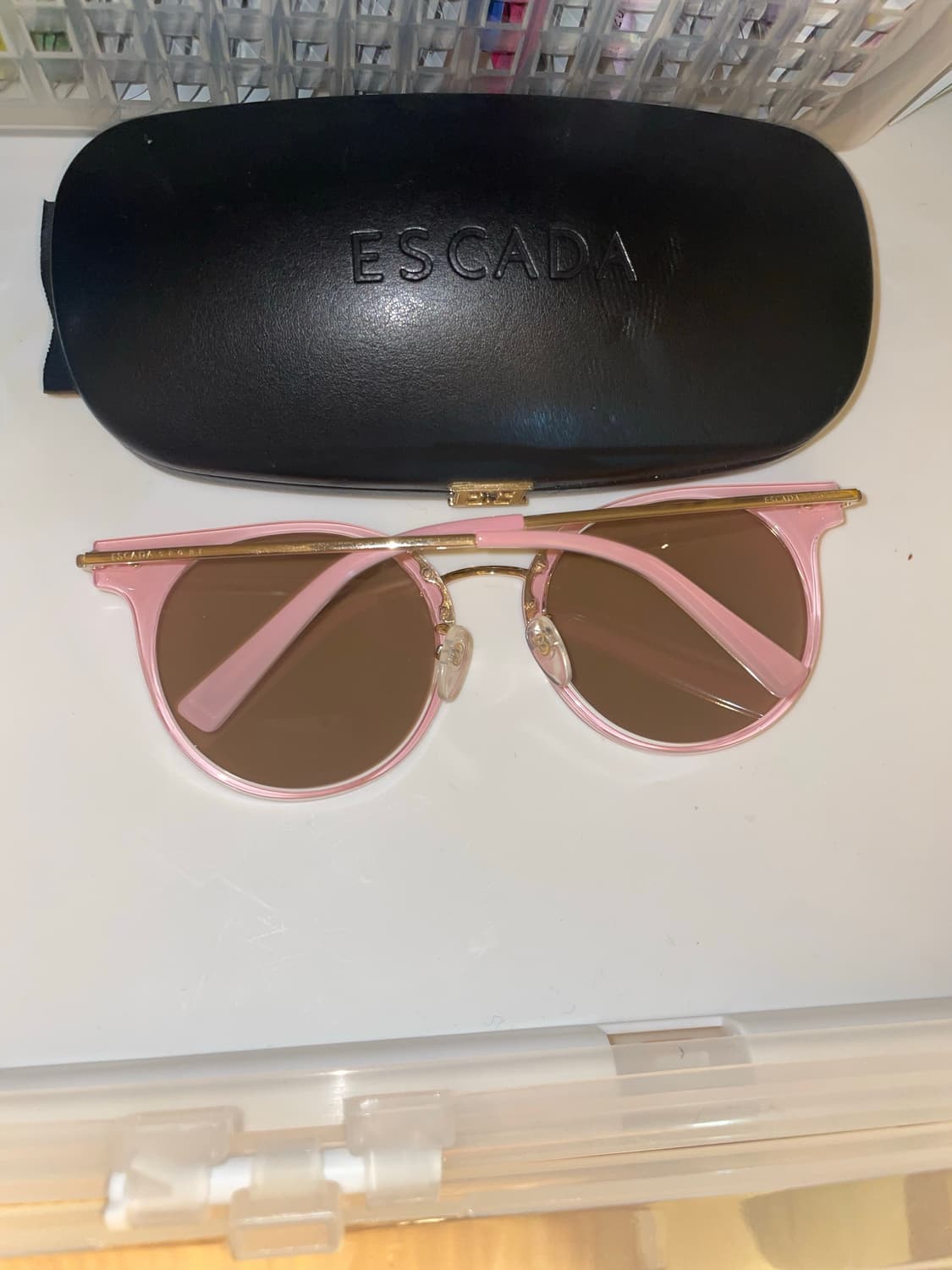 escada 올드 핑크 선글라스 상품이미지5