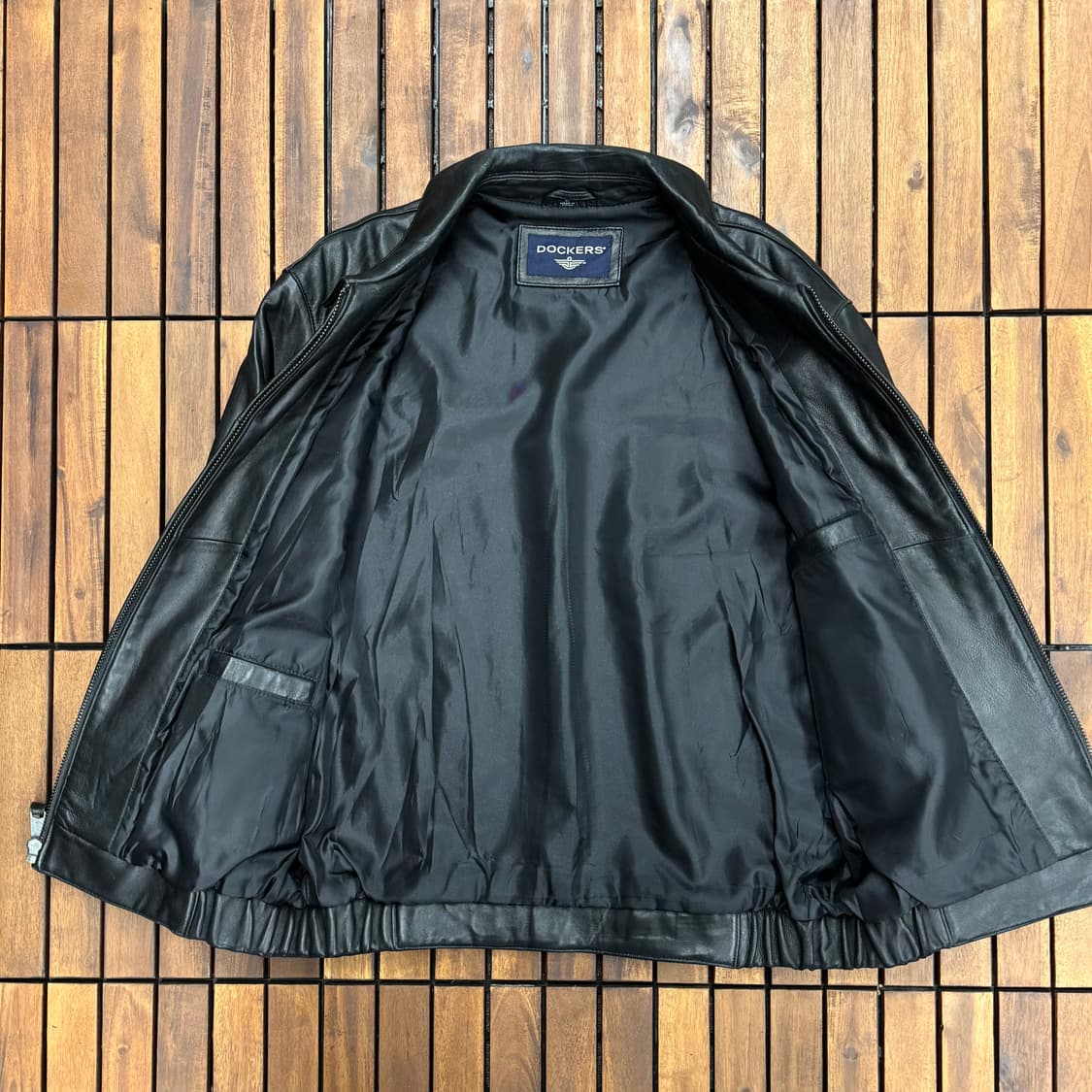 리바이스 다커스 램스킨 레더 자켓 (S)   상품이미지4