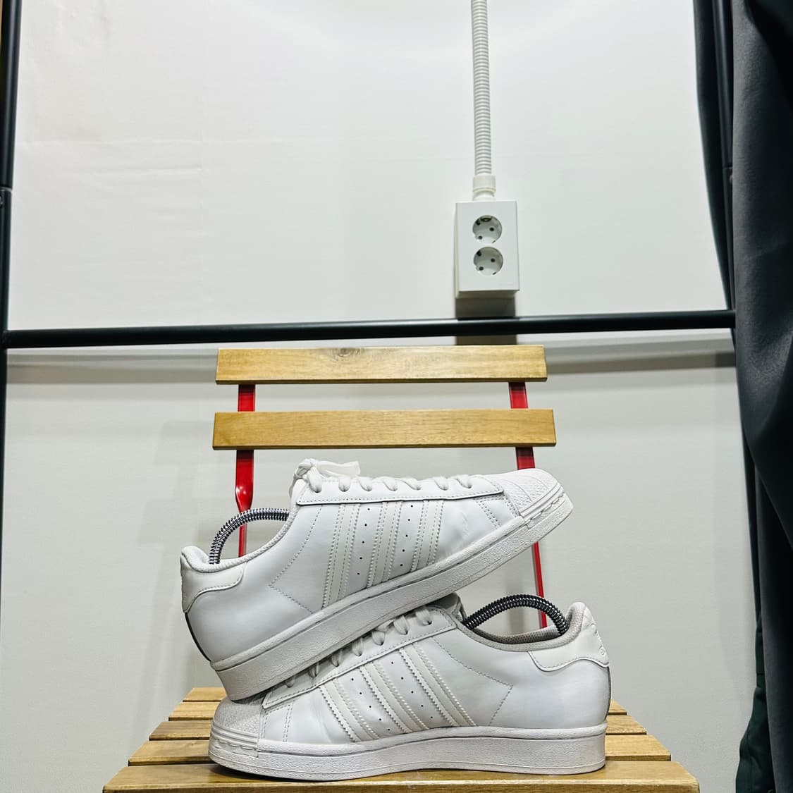 255) 아디다스 운동화 남성 남자 신발 슈퍼스타 화이트 상품이미지7