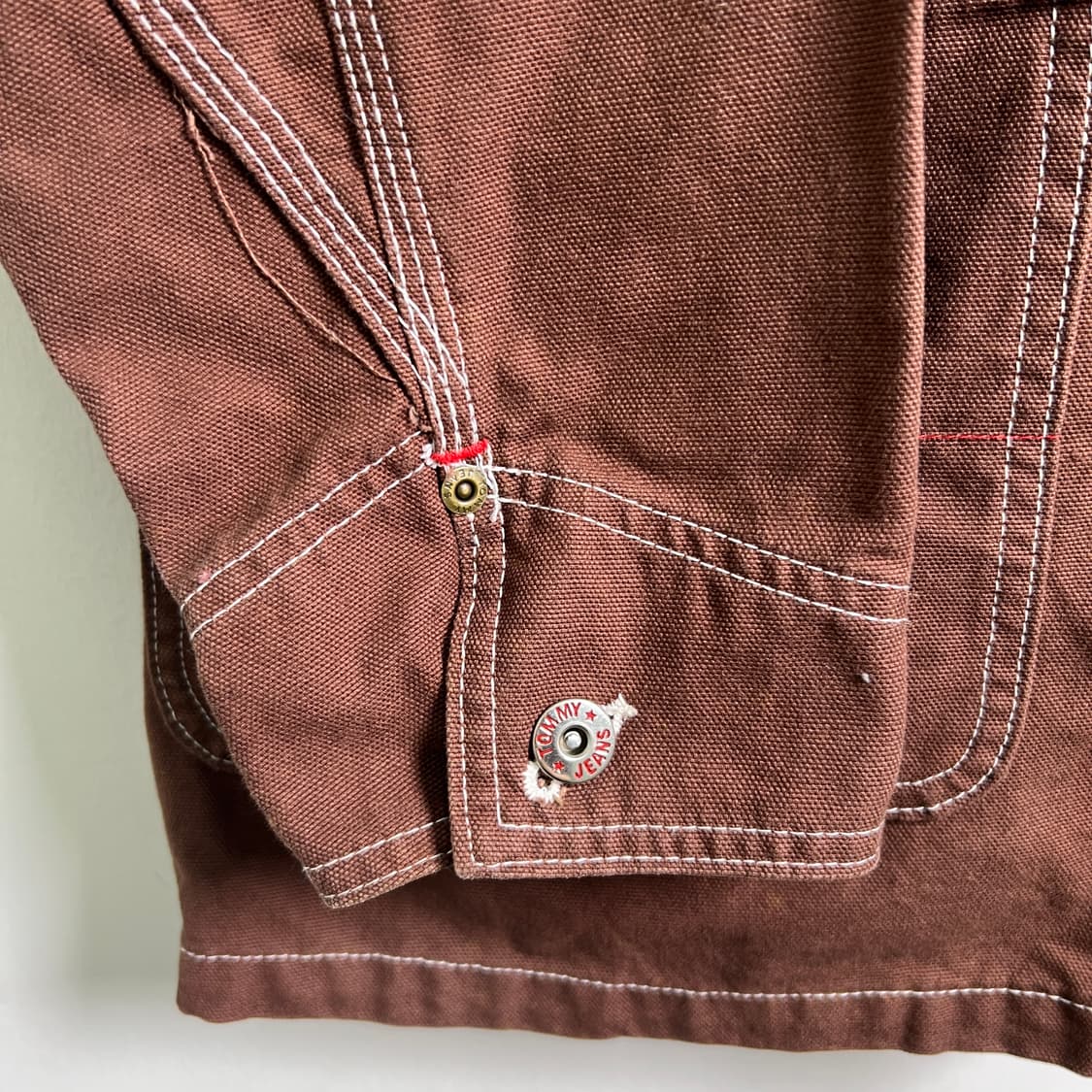 타미힐피거 타미진스 브라운 워크 자켓 M 상품이미지7