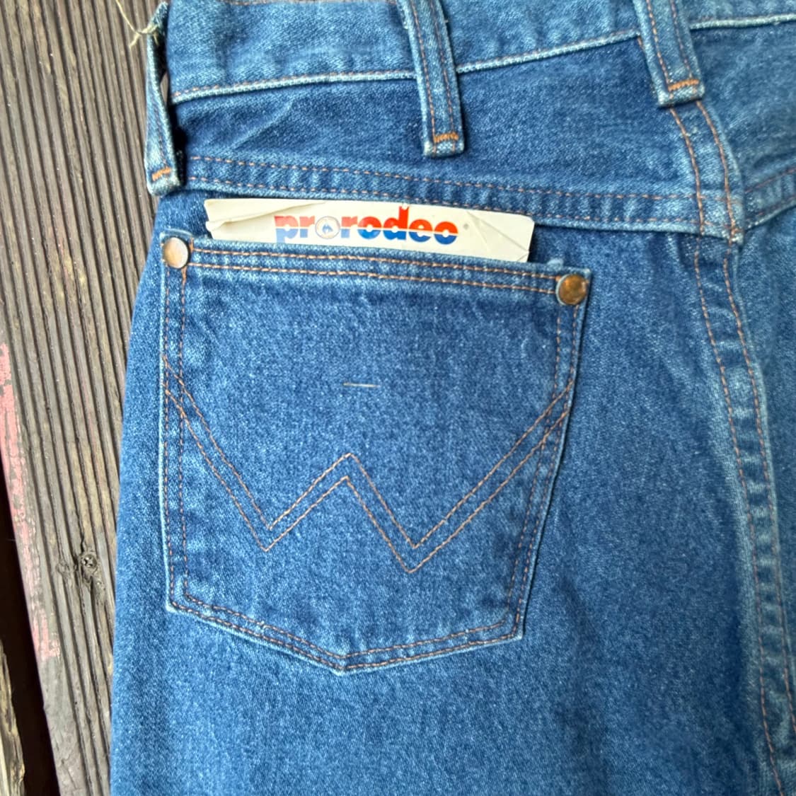 80s 랭글러 스트레이트핏 데님팬츠 상품이미지4