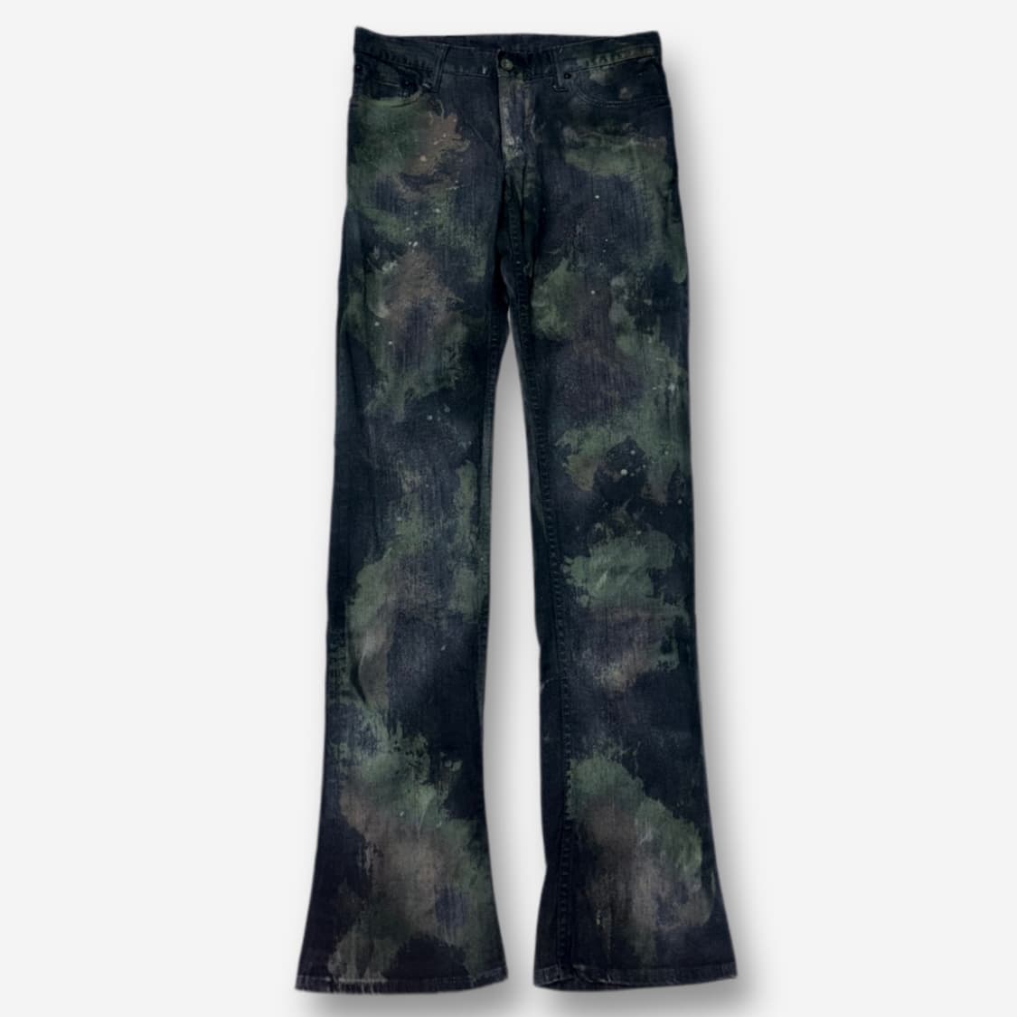 [29] L.G.B S-WOLF Mud Dyed Flare Denim 상품이미지1