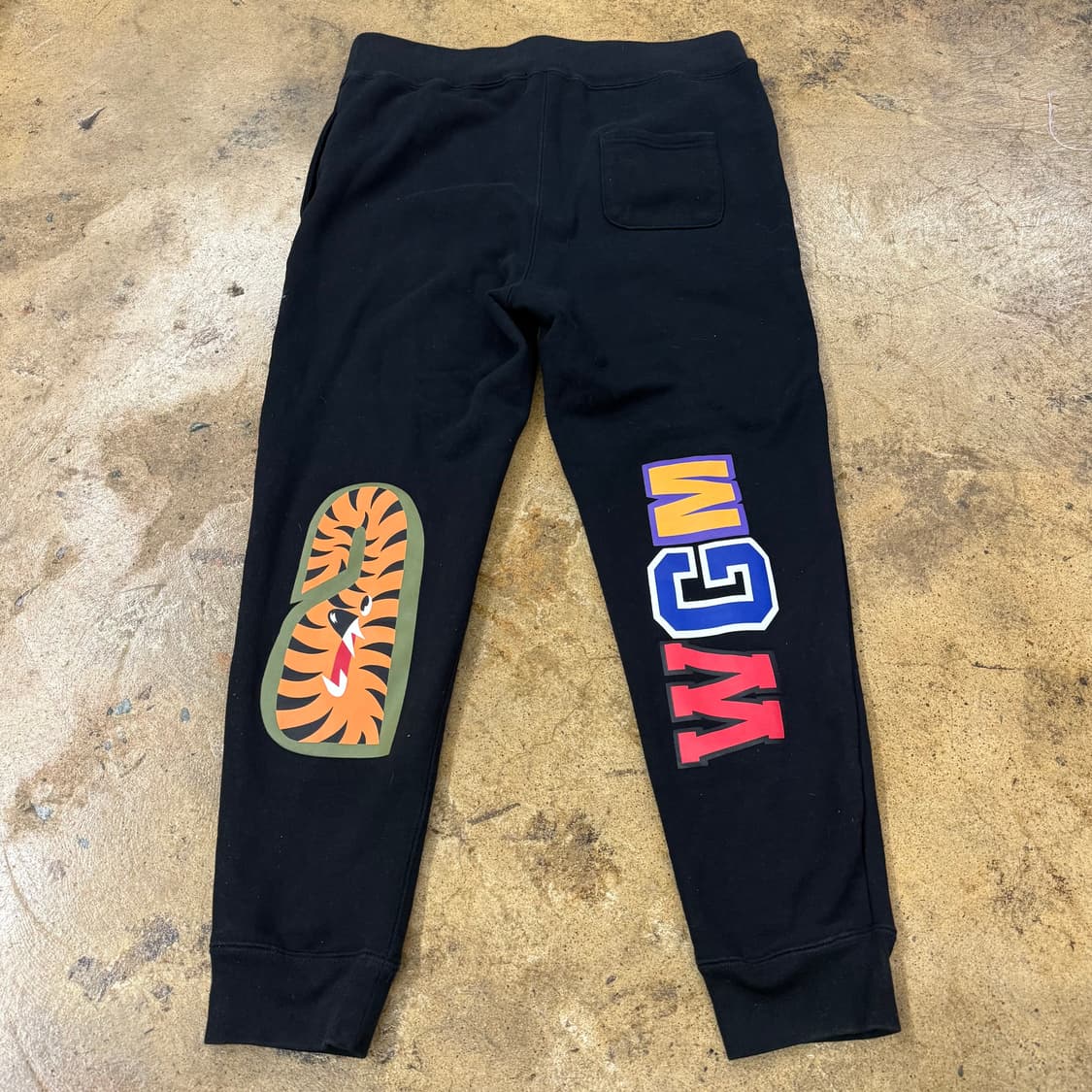 베이프 샤크 페이스 스웻 조거 팬츠 바지  상품이미지3